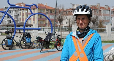 Dünyanın bisiklet tutkunu Lüleburgaz’dan geçti!
