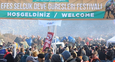 Efes Selçuk Deve Güreşleri Festivali On Binleri Pamucak’ta Buluşturdu