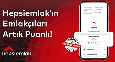 Emlak Ofislerinin Değerlendirme Puanları Hepsiemlak’ta!