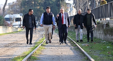 Eski tren yolu hattı Buca’nın yeni turizm rotası olacak
