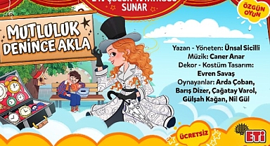 Eti Çocuk Tiyatrosu “Mutluluk Denince Akla” ile Sömestr Tatilinde İstanbul’da çocuklarla buluşuyor