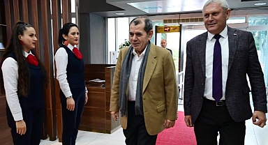 Galatasaray Başkanı Dursun Özbek Kemer Belediyesi’nde