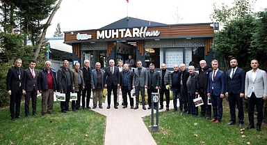 Genel Sekreter Gündoğdu, 12 ilçenin muhtarlarıyla bir araya geldi