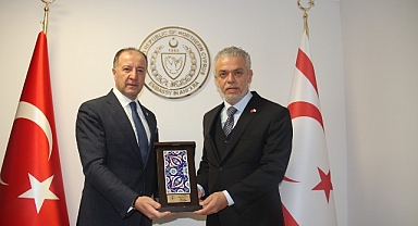 GGYD’den yılın ilk ziyareti KKTC Büyükelçiliği’ne