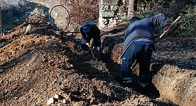 Gündoğmuş Serinyaka'nın içme suyu hattı yenileniyor