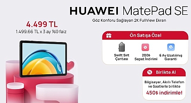 Hafif, akıllı ve güçlü: HUAWEI MatePad SE
