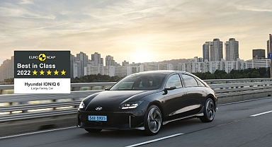 Hyundai IONIQ 6, Euro NCAP’ten En Büyük Ödülü Aldı.