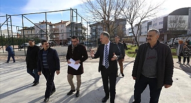 İnegöl’de Eski Parklar Yenileniyor