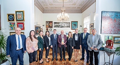 JED heyetinden Başkan Soyer'e ziyaret