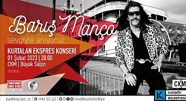 Kadıköy’de Barış Manço Anması