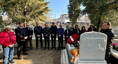 Kemal Baysak Mezarı Başında Anıldı