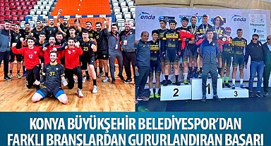 Konya Büyükşehir Belediyespor’dan Farklı Branşlarda Gururlandıran Başarı