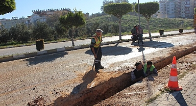 Manavgat Sarılar'da içme suyu çalışmalarında sona gelindi