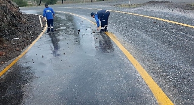 Muğla Büyükşehir Belediyesinden Yağmur Mesaisi