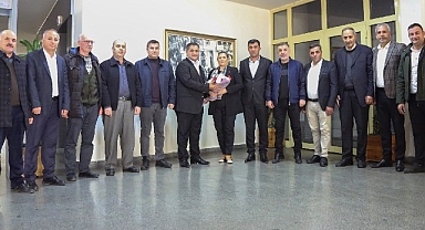 Muşlulardan Başkan Çerçioğlu'na Ziyaret