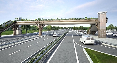 Ormanya'ya doğa temalı üst geçit