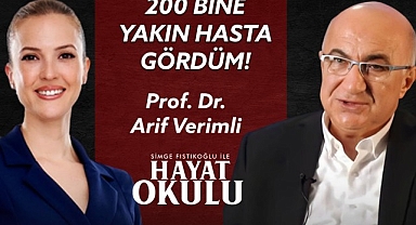 Prof. Dr. Arif Verimli; “Öğrencilik hayatımda kaldığım tek ders psikiyatri”