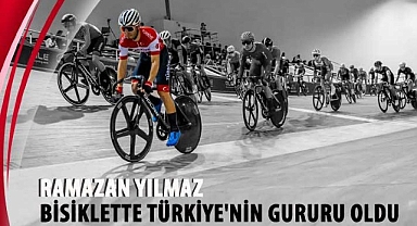 Ramazan Yılmaz Bisiklette Türkiye’nin Gururu Oldu