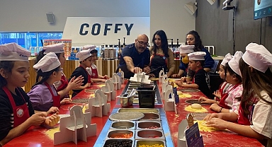 TEGV’li minik şefler pizza yaptı