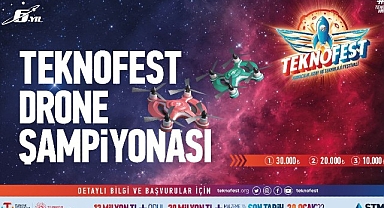 TEKNOFEST Drone Şampiyonasına Başvuru İçin Son 1 Gün!