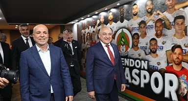 TFF Başkanı Mehmet Büyükekşi'den Alanyaspor’a Ziyaret