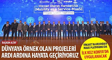 TRKART’ın Ardından MAAS Platformu da İlk Kez Konya’da Uygulanacak