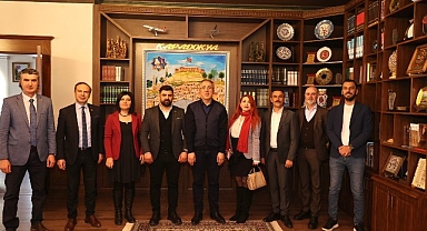 Türsab Yöneticilerinden Belediye Başkanı Savran’a Ziyaret
