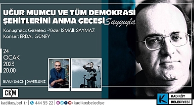 Uğur Mumcu Kadıköy’de Anılıyor