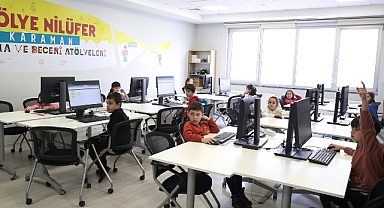 Yarıyıl tatilinde hem öğreniyor hem de eğleniyorlar
