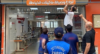 Zabıtadan Türkçe Tabela Uygulaması