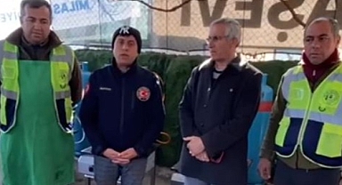 13’üncü Yardım Aracı Deprem Bölgesine Sevk Edildi