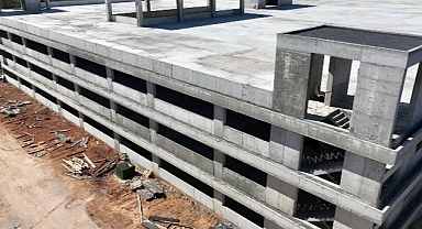 Akdeniz Üniversitesi Katlı Otoparkı'nda Betonarme İmalatı Tamamlandı
