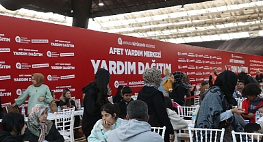 Antalya Büyükşehir'den 13 bin 574 depremzede aileye yardım