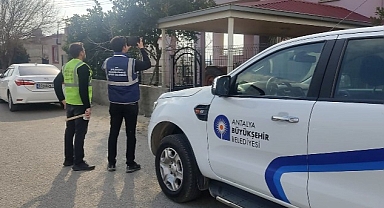 Antalya Büyükşehir ekipleri Osmaniye'de hasar tespit çalışmalarını sürdürüyor