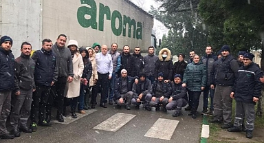 Aroma deprem bölgelerine destek vermeye devam ediyor