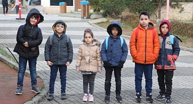 Balyanoz'daki küçük misafirlerimiz okula başladı