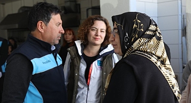 Başkan Aras’tan Depremzedelere Ziyaret