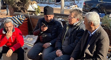Başkan Arslan, deprem bölgesinde