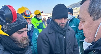 Başkan Batur deprem bölgesinde