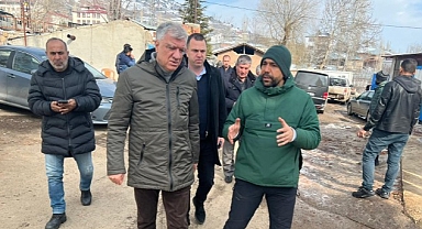 Başkan Engin’den Deprem Bölgesine Ziyaret