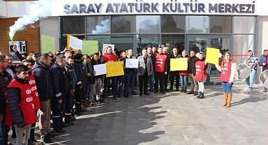 Başkan Erkiş emekçinin yüzde yüz yanında