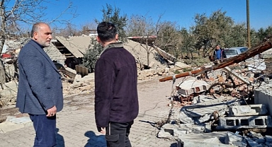 Başkan İbrahim Sandıkçı Deprem Bölgelerinde