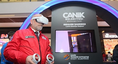 Başkan Sandıkçı: “Canik' te teknolojiyi üreten, geliştiren bir nesil yetişiyoruz”