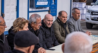 Başkan Soyer, Osmaniye’de basın toplantısı düzenledi “200 haneli konteyner kent kuruyoruz”