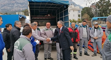 Başkan Topaloğlu’ndan personele teşekkür