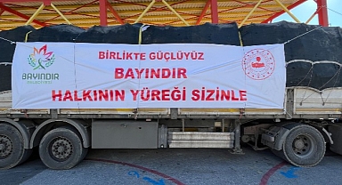 Bayındır’da Yardım Seferberliği Devam Ediyor