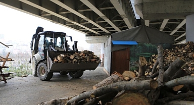Bayrampaşa Belediyesi’nden deprem bölgesine 20 ton odun