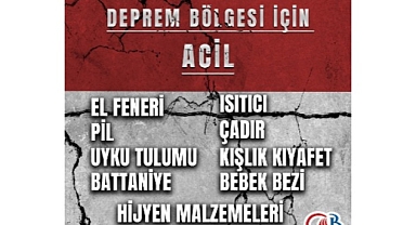 Bayrampaşa, depremzedeler için tek yürek oluyor