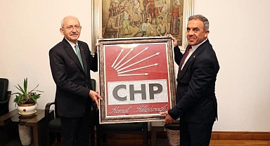 Beydağ Belediye Belediye Başkanı Feridun Yılmazlar, Kılıçdaroğlu'nu Ziyaret Etti