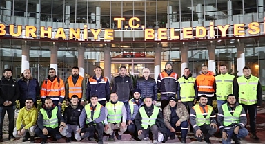 Burhaniye Belediyesi Deprem İçin Seferber Oldu